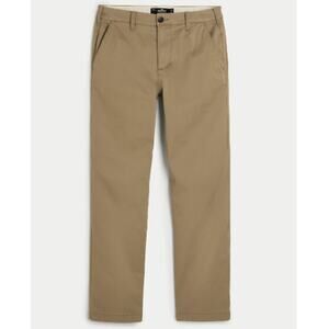 Hollister SLIM STRAIGHT CHINO PANTS Size 33/32 NWT